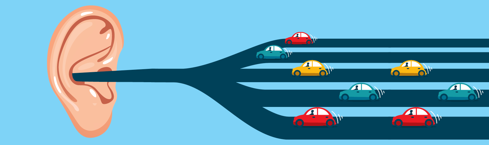 Ear Canal Congestion is Like Heavy Traffic